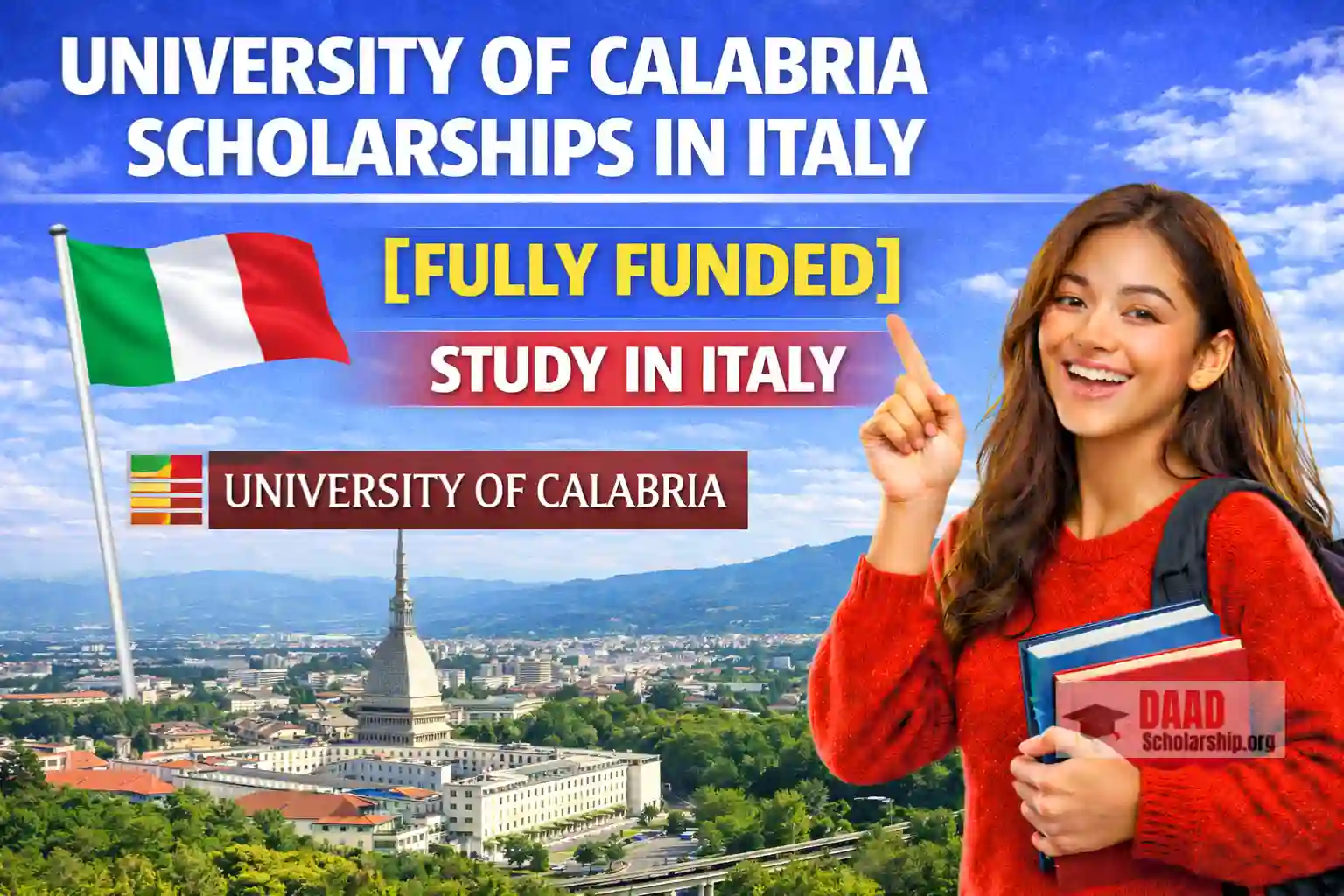 University of Calabria Scholarships 2026–27 in Italy (Fully Funded) | Study in Italy