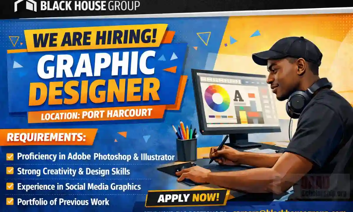 Graphics Designer Job at Black House Group (Port Harcourt)