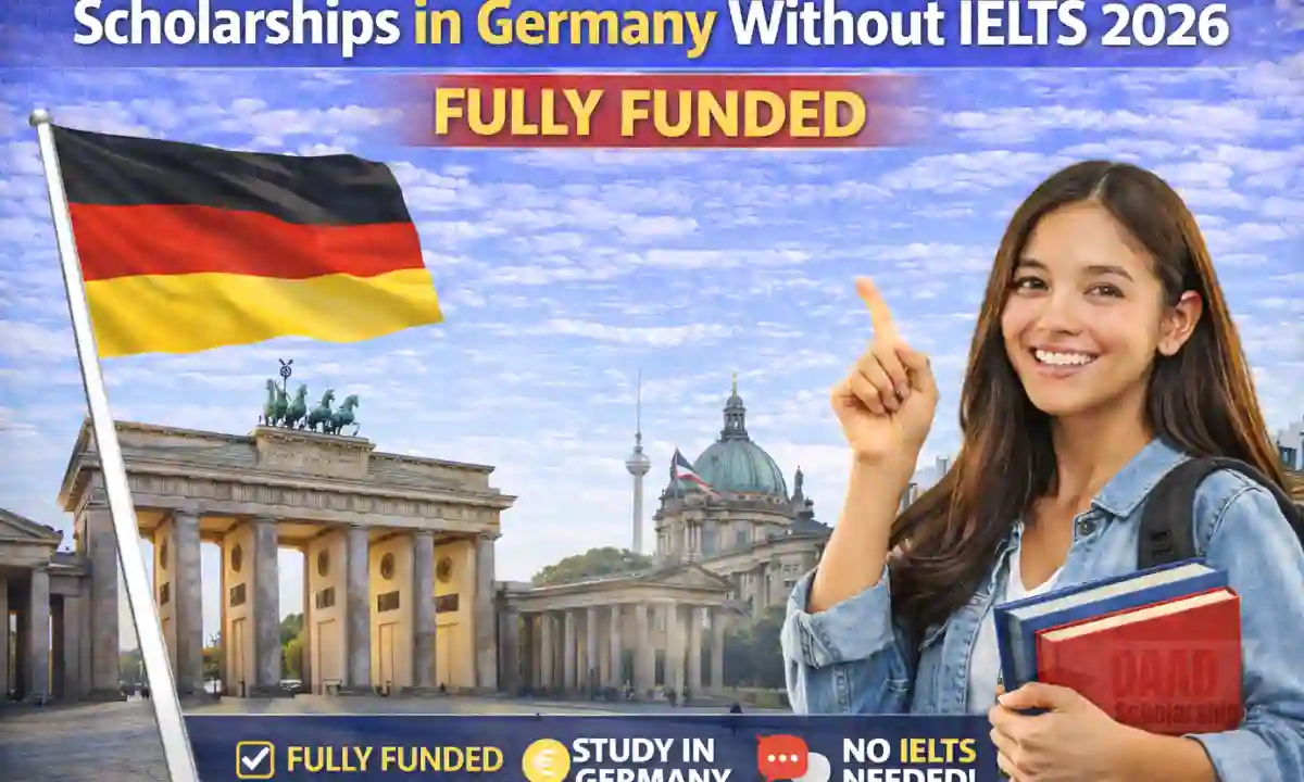 Scholarships in Germany without IELTS 2026 — Fully Funded | Study in Germany