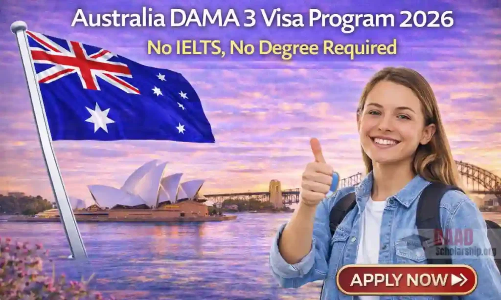 Australia DAMA 3 Visa Program 2026 | No IELTS, No Degree Required