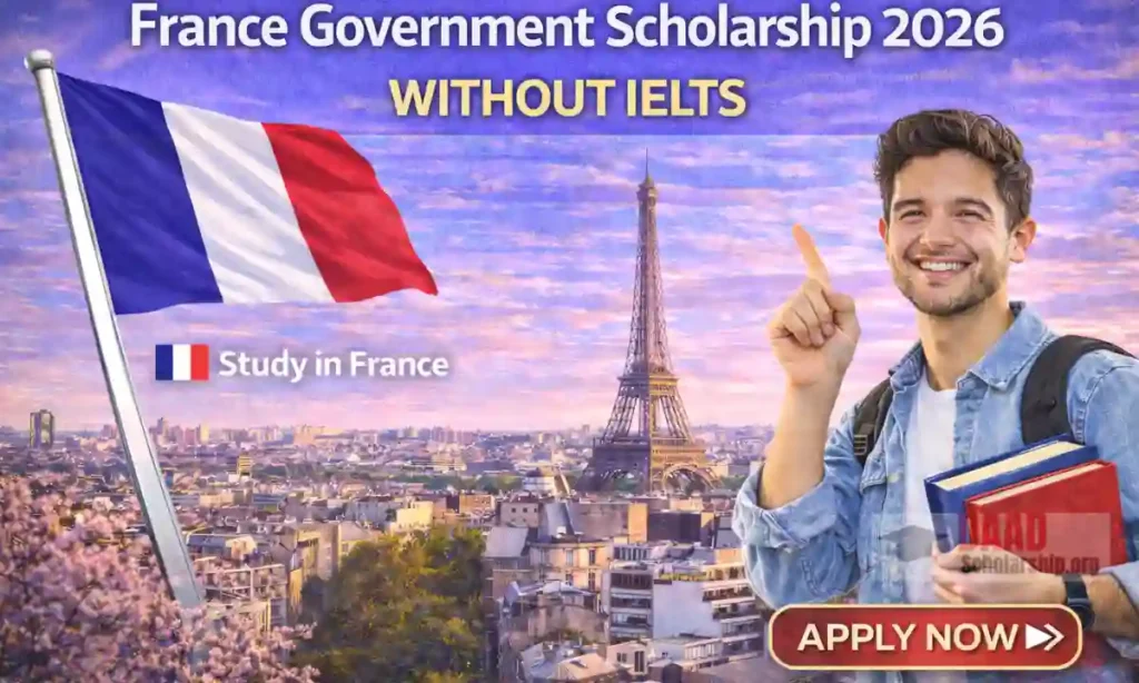 France Government Scholarship 2026 | Scholarship without IELTS
