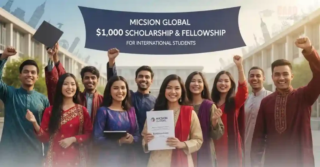Micsion Global $1,000 Scholarship & Fellowship 2026 for International Students