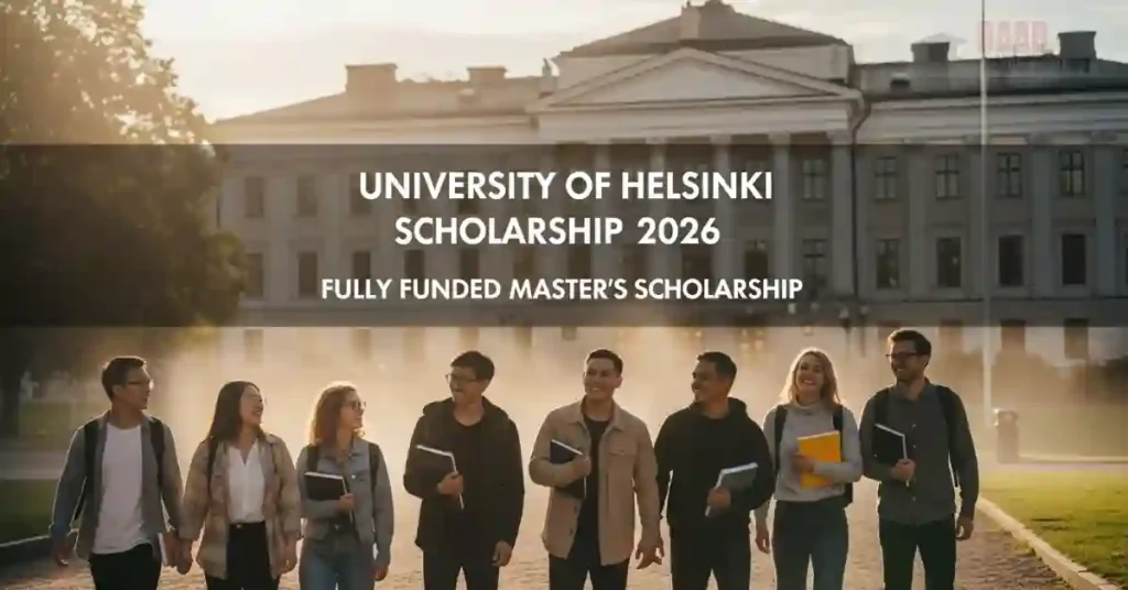 University of Helsinki Scholarship 2026 in Finland | Fully Funded Master’s Scholarship