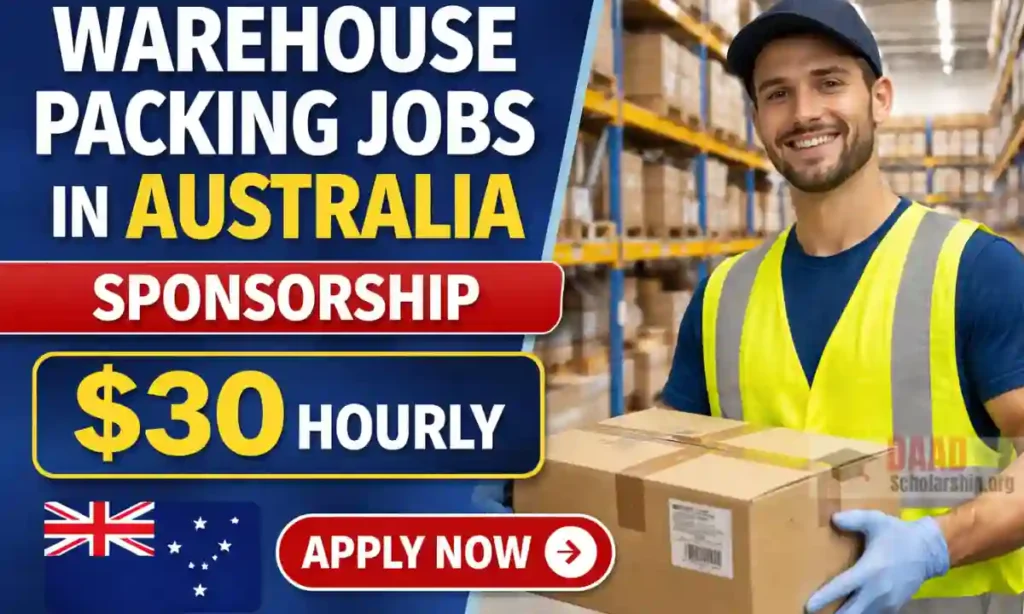 Warehouse Packing Jobs in Australia Sponsorship | Salary $30/Hourly