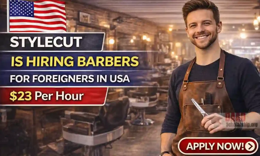 StyleCut is Hiring Barbers for Foreigners in USA | Salary $23 Per Hour