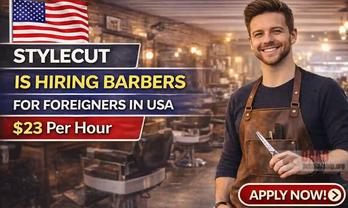 StyleCut is Hiring Barbers for Foreigners in USA | Salary $23 Per Hour