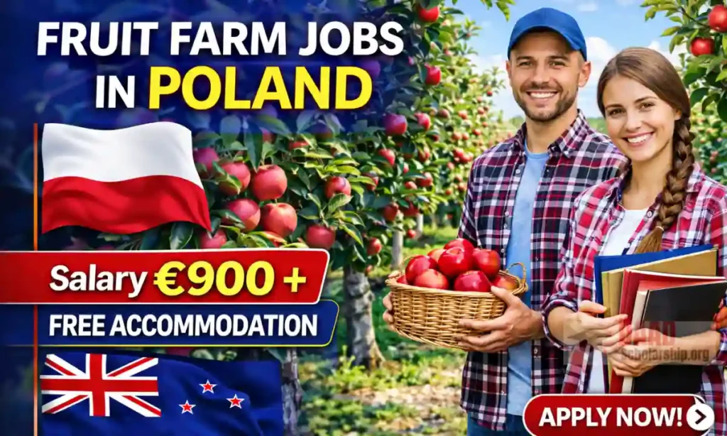 Fruit Farm Jobs in Poland | €900 Salary + Free Accommodation