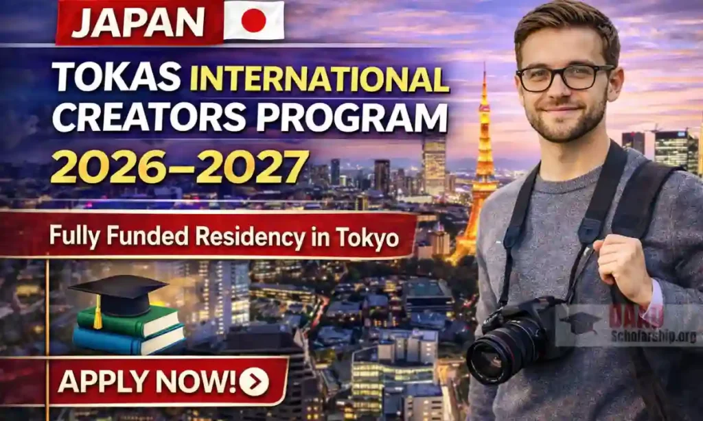 Japan TOKAS International Creators Program 2026–2027 (Fully Funded Residency in Tokyo)