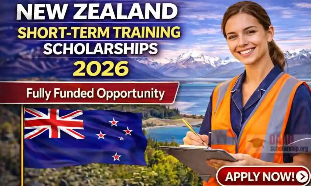New Zealand Short-Term Training Scholarships 2026 | Fully Funded Opportunity