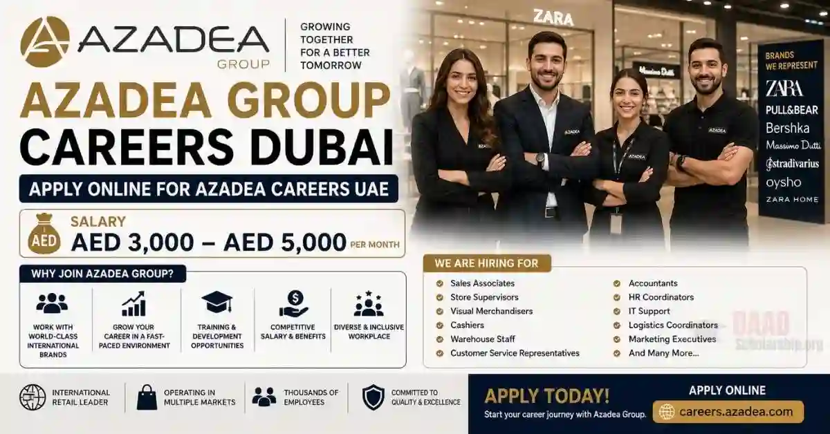Azadea Group Careers Dubai 2026: Apply Online for Azadea Careers UAE