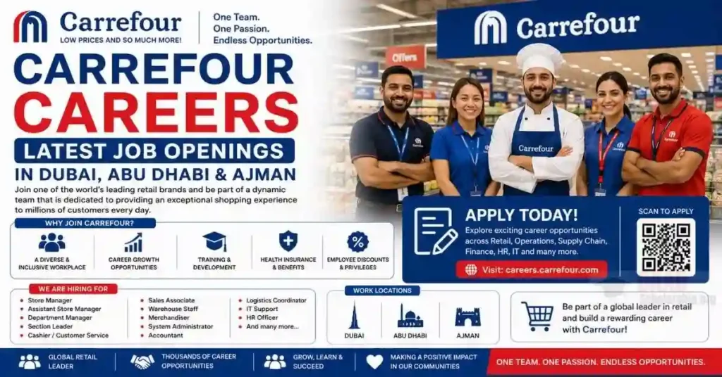 Carrefour Careers 2026 UAE | Dubai, Abu Dhabi & Ajman Jobs Now Hiring