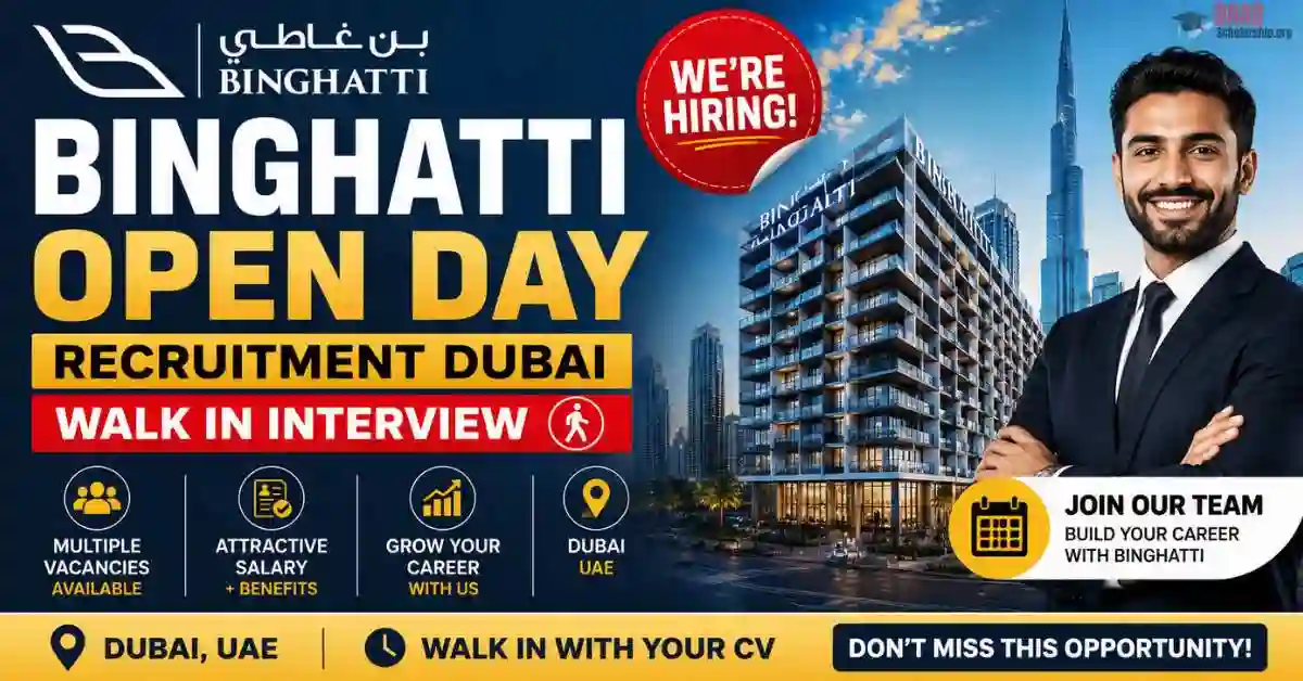 Binghatti Open Day Recruitment Dubai 2026 | Walk-in Interview for Mason Jobs