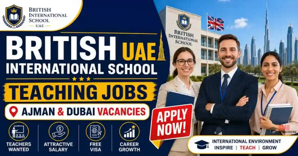British International School UAE Teaching Jobs 2026 – Ajman & Dubai Vacancies Open Now