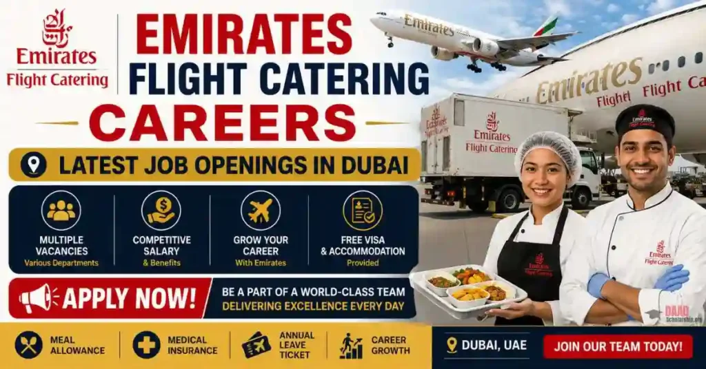 Emirates Flight Catering Careers 2026 – Latest Job Openings in Dubai