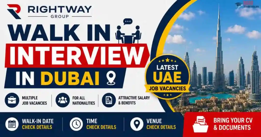 Right Way Accounting & Bookkeeping Walk-in Interview Dubai 2026 | Multiple Job Vacancies